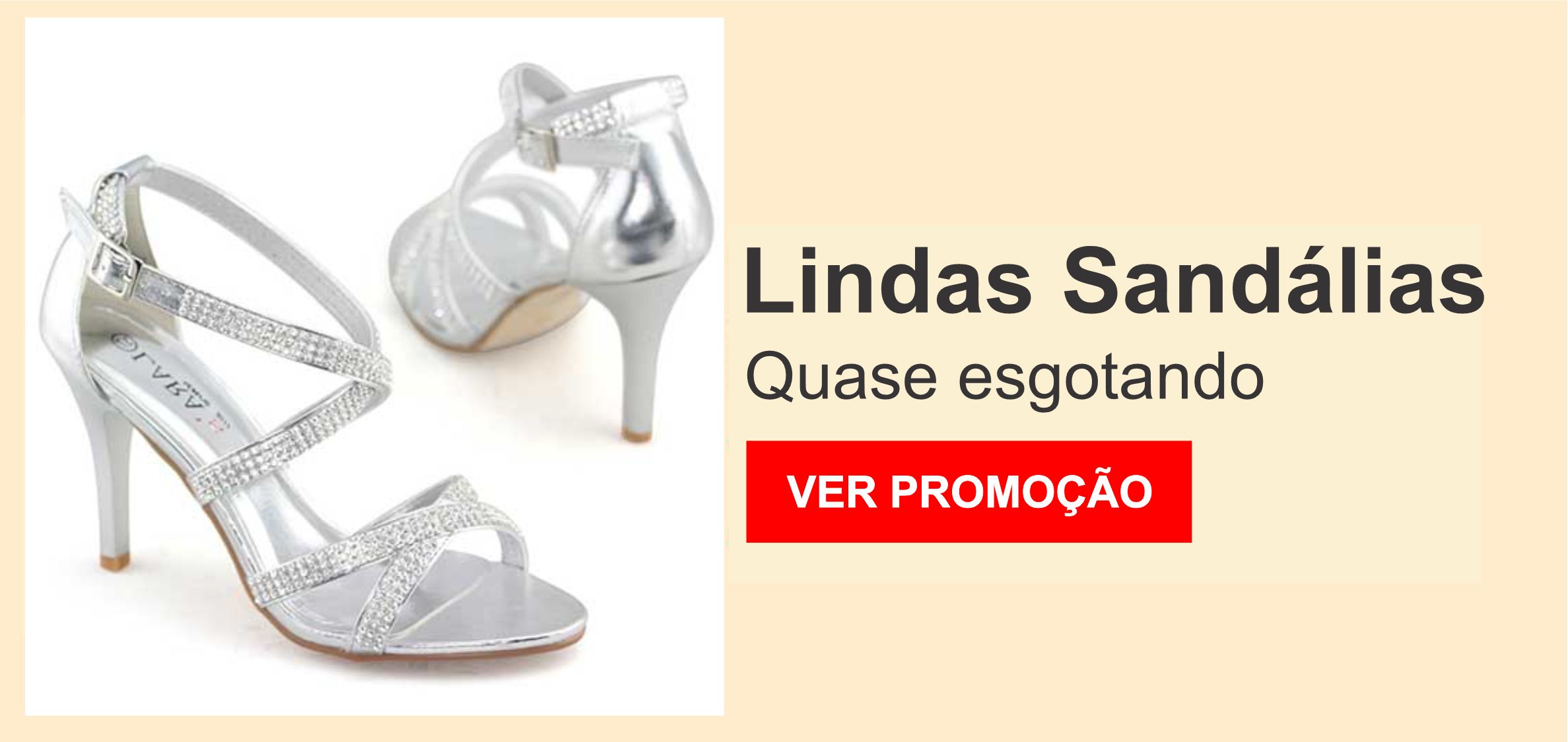 Promoção de Sandálias